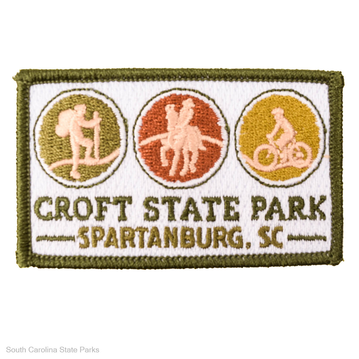 PATCH EMBROIDERED CROFT STATE PARK LOGO