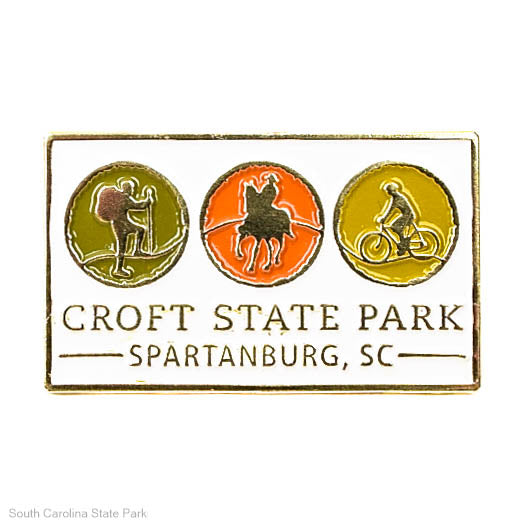 LAPEL PIN CROFT STATE PARK LOGO