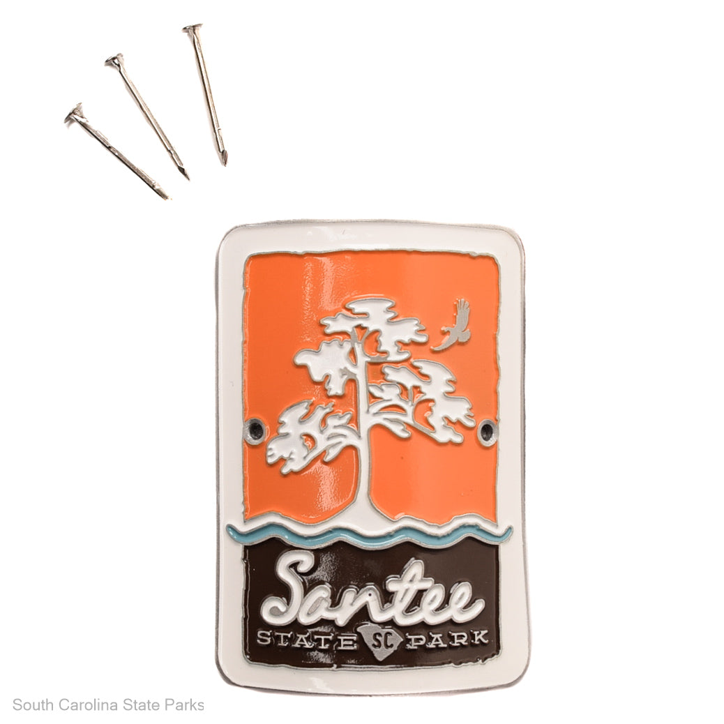 HIKING STICK MEDALLION SANTEE STATE PARK