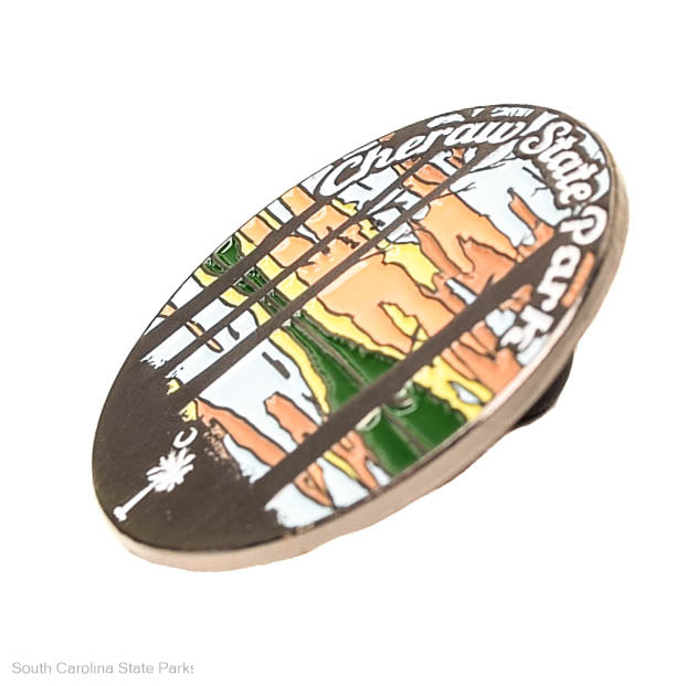 LAPEL PIN CHERAW STATE PARK SUNSET