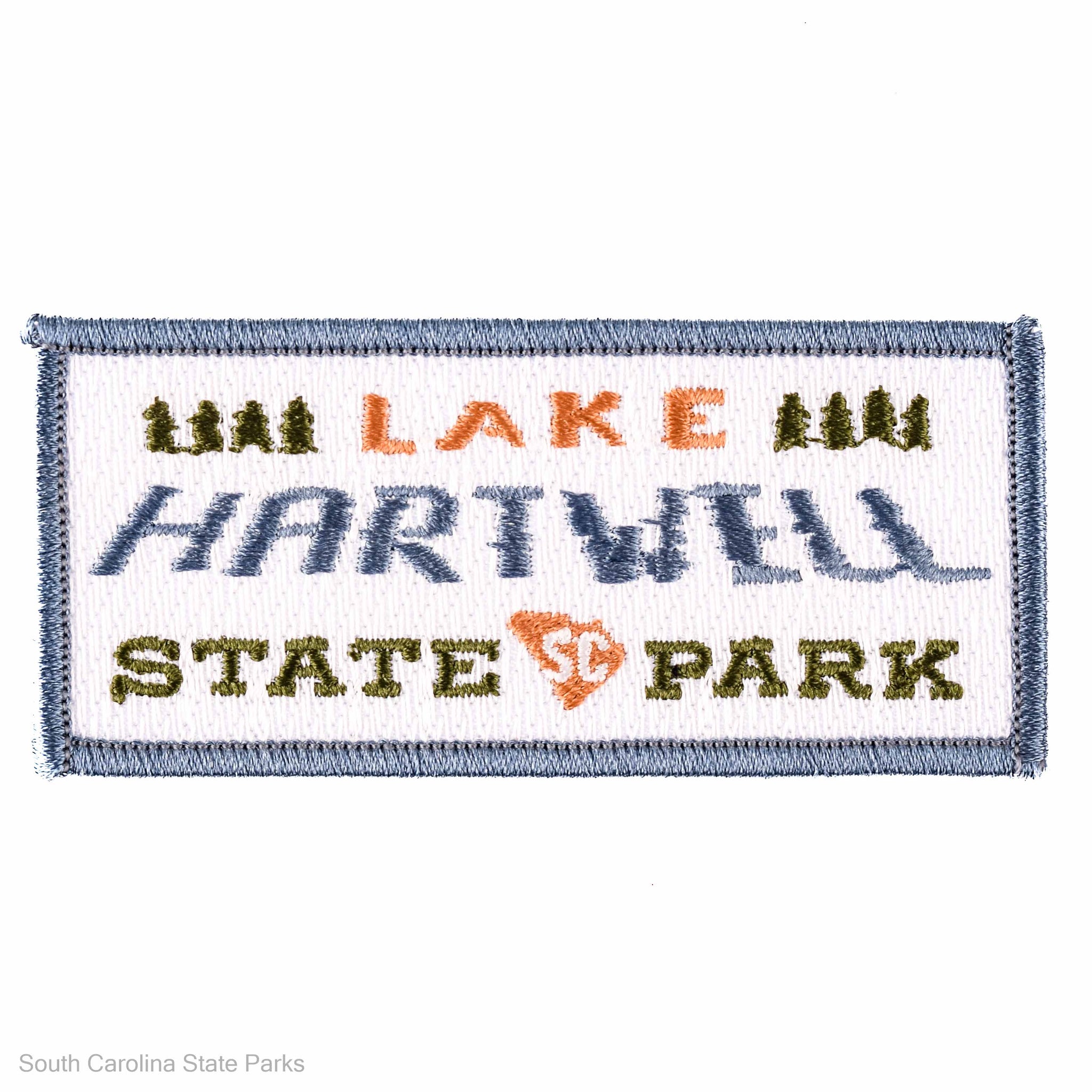 Patch Lake Hartwell State Park Logo