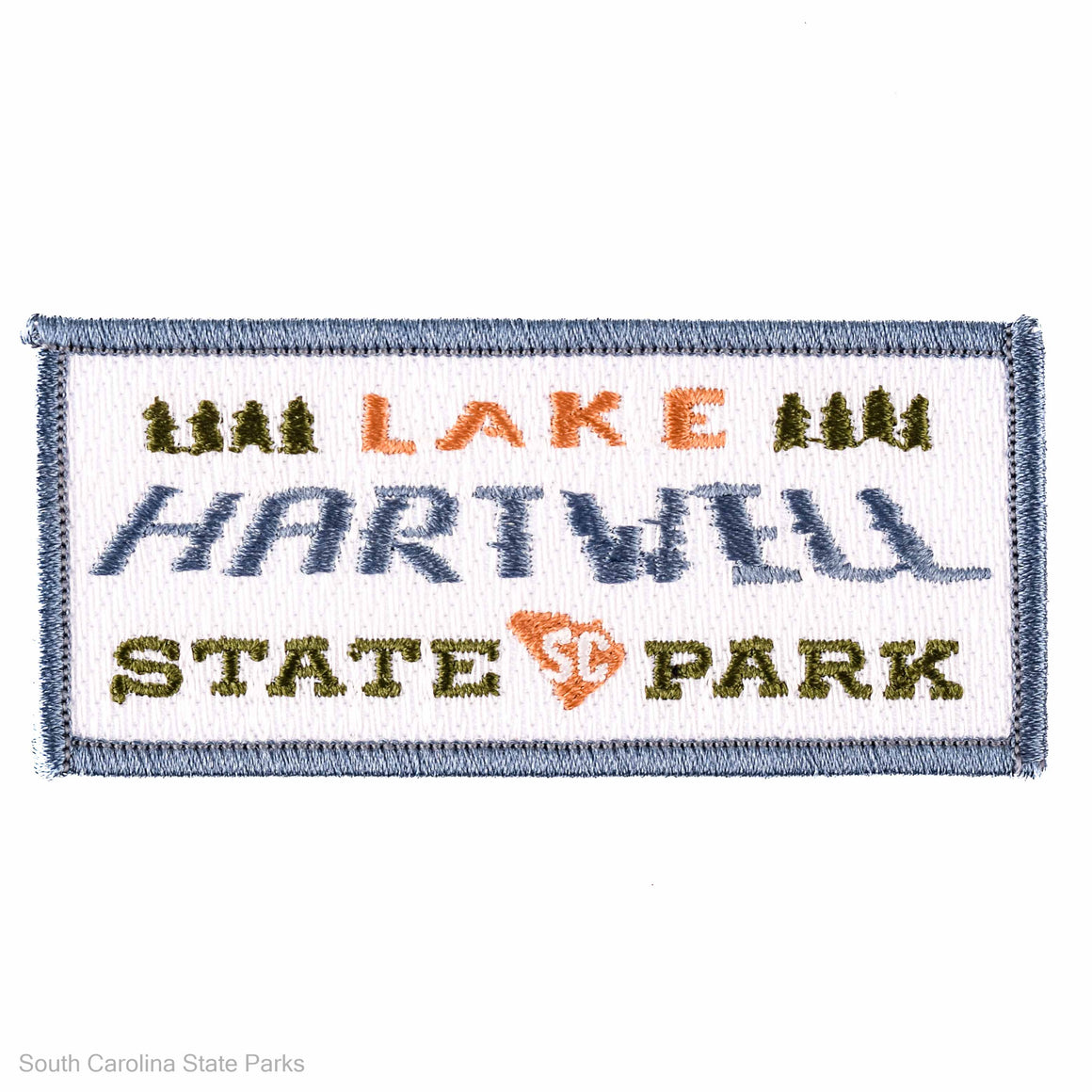 Patch Lake Hartwell State Park Logo
