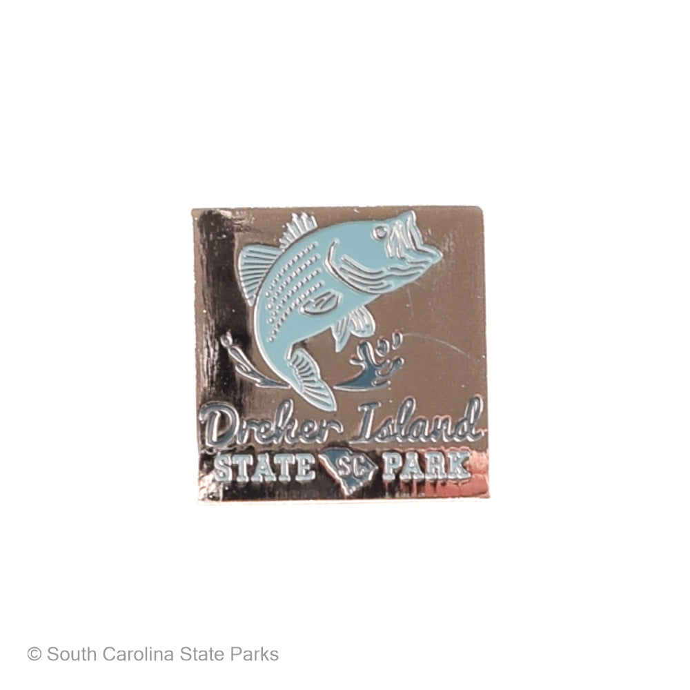 Lapel Pin Dreher Island State Park Logo