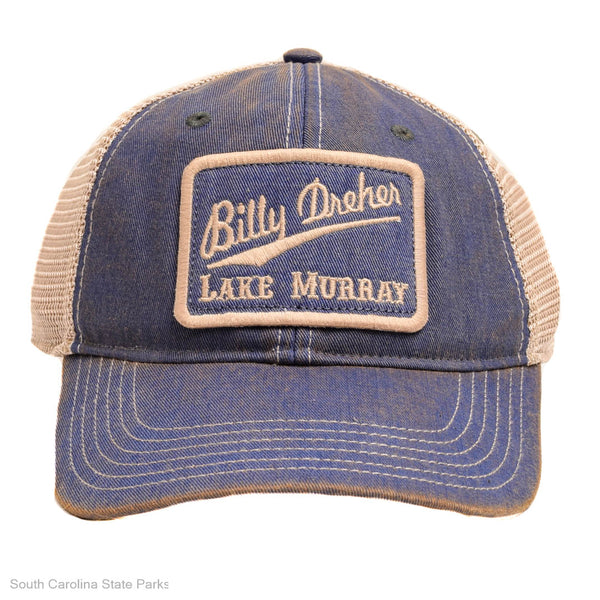 Billy Dreher Square Patch Mesh Trucker Hat - ADI01144