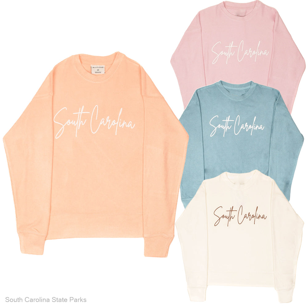 SWEATSHIRT LADIES BAMBOO SOUTH CAROLINA CREW