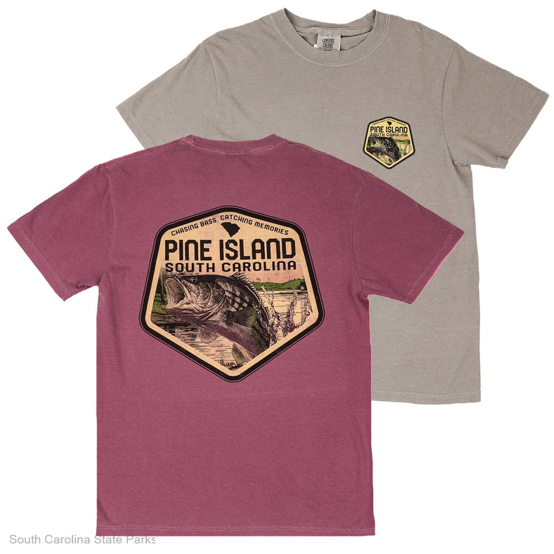 PINE ISLAND CHASING BASS TEE