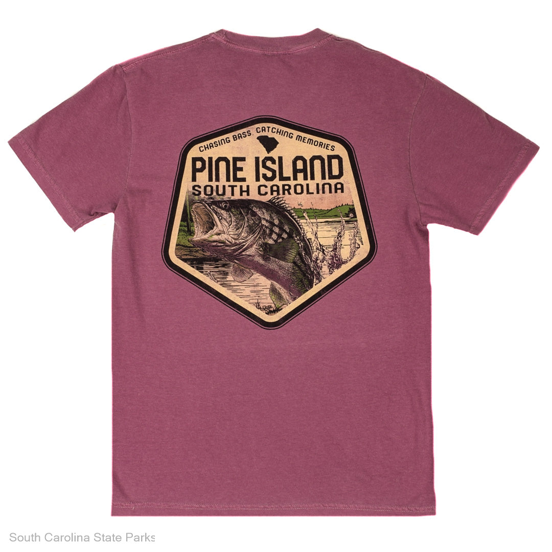 PINE ISLAND CHASING BASS TEE