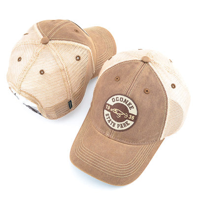 Oconee State Park Mesh Trucker Fishing Lure Cap - ADI01309