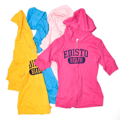 Juniors Edisto Beach Hooded Jersey - ADI01341