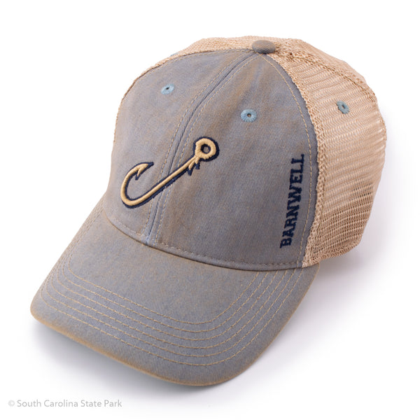 Barnwell Fishing Hook Mesh Trucker Hat - ADI01869