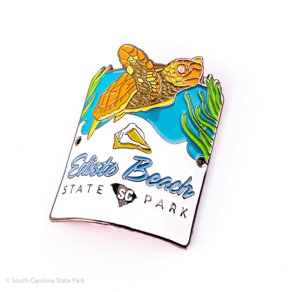 Edisto Beach State Park Hiking Stick Medallion - ADI01842