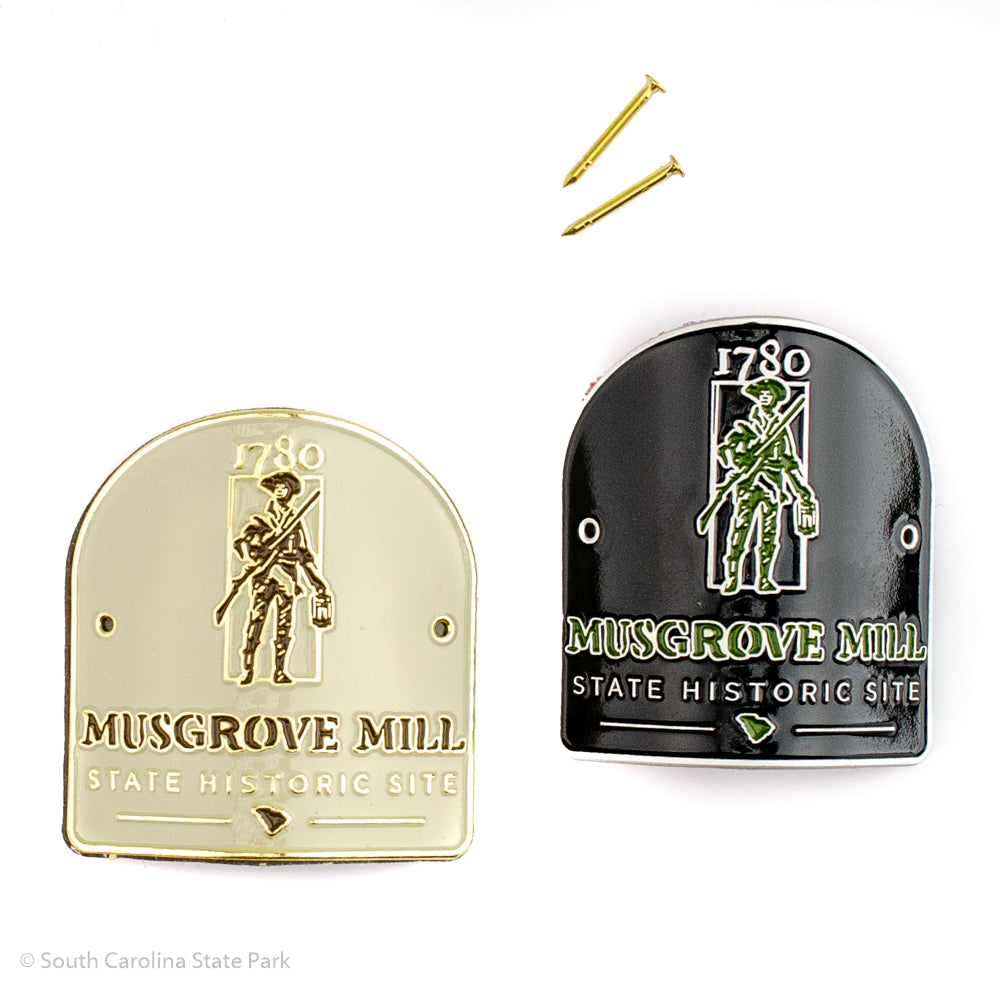 Battle of Musgrove Mill Hiking Stick Medallion - MMII00123