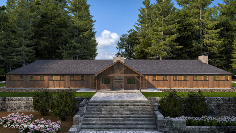 KINGS MOUNTAIN STATE PARK’S BATHHOUSE