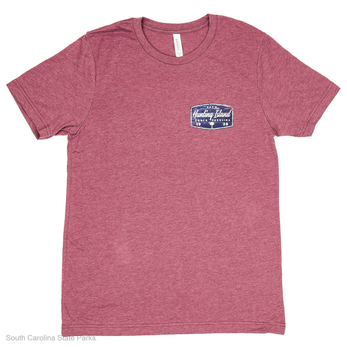 SHIRT SHORT SLEEVE HUNTING ISLAND STATE PARK PLANK PALMETTO