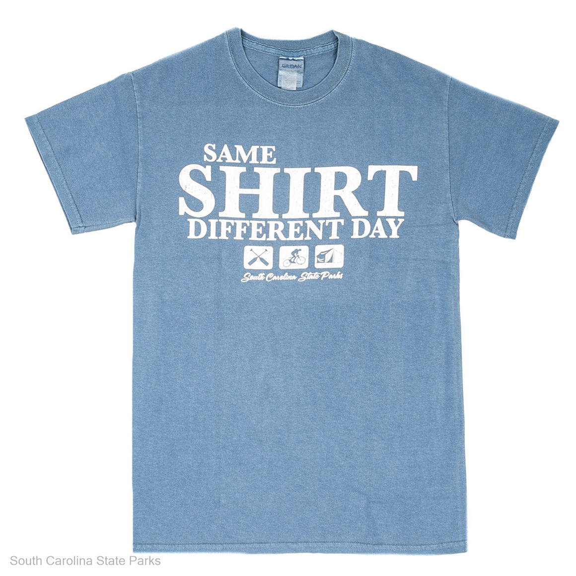 SAME SHIRT DIFFERENT DAY SC PARKS TEE