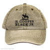 Hat H. Cooper Black Jr. Emroidered Logo