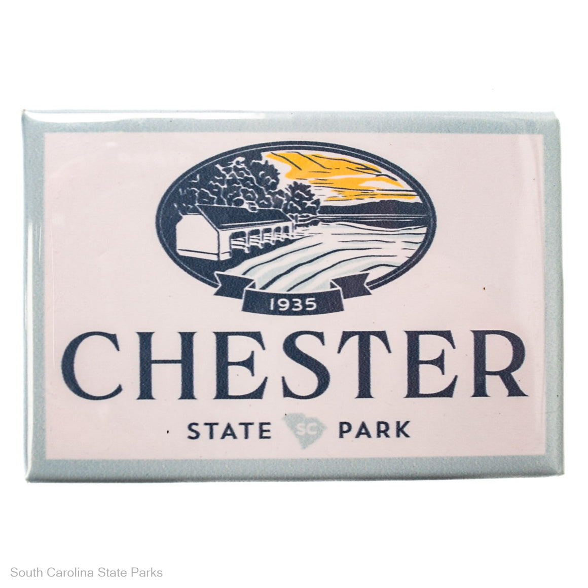 MAGNET CHESTER STATE PARK LOGO