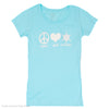 JUNIORS TEE LANDSFORD CANAL PEACE LOVE LILY FEST