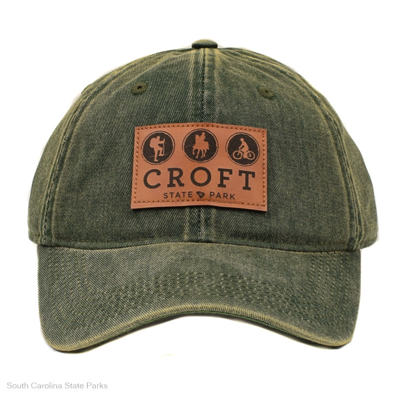 HAT CROFT SP LOGO LEATHER PATCH