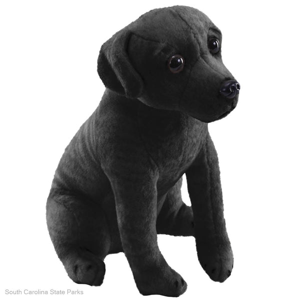 PLUSH BLACK LABRADOR WITH SOUND - South Carolina State Park Web Store