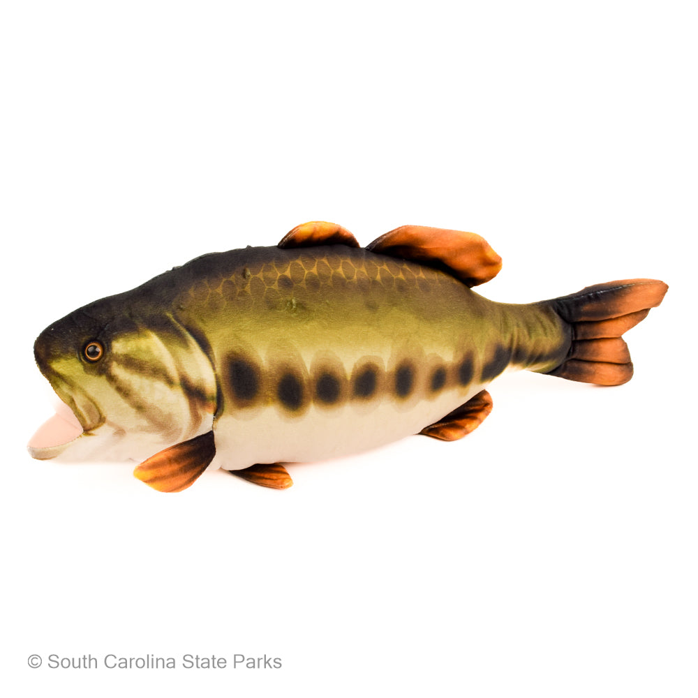 15" Large Mouth Bass Stuffed Animal