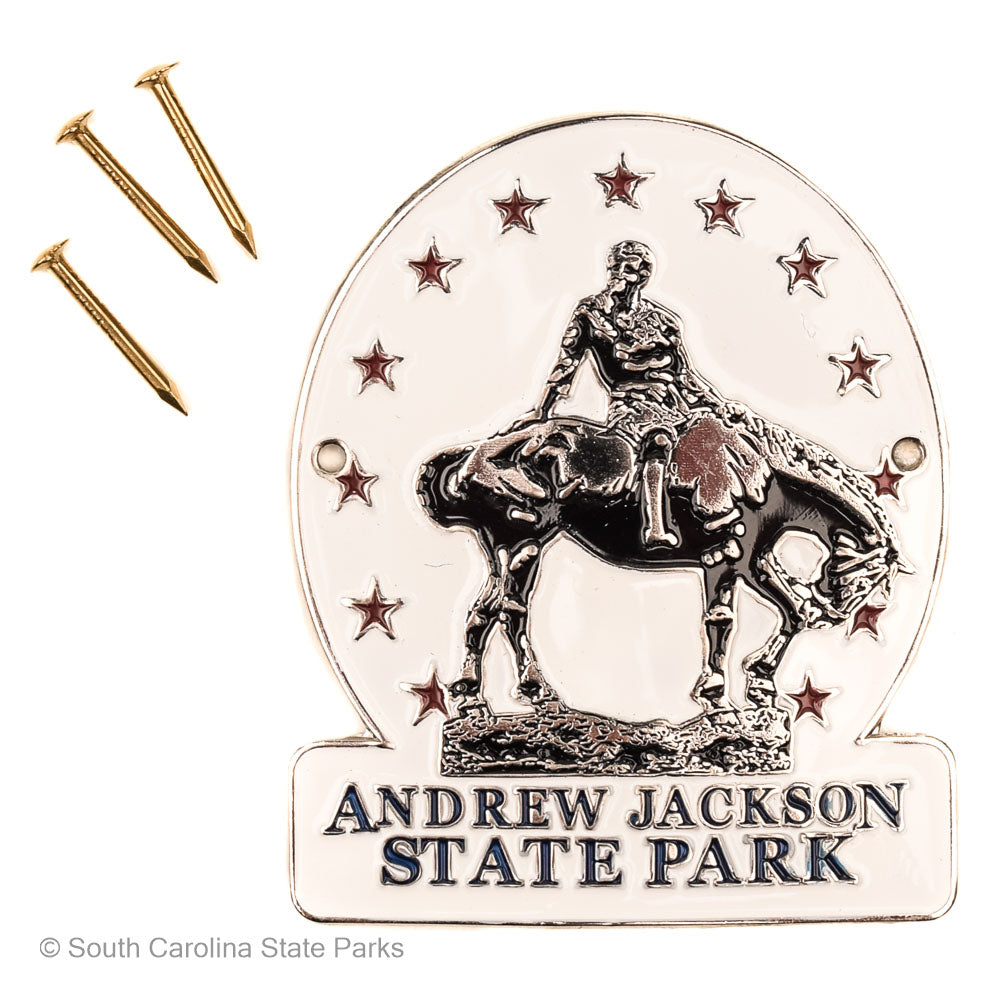 HIKING STICK MEDALLION ANDREW JACKSON STATE PARK