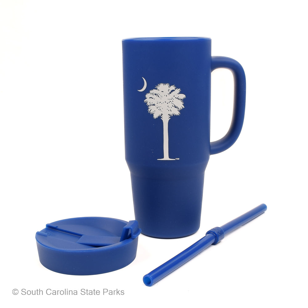 SILIPINT CUP 32 OZ WITH LID & STRAW