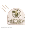 HIKING MEDALLION COLONIAL DORCHESTER HISTORIC SITE LOGO