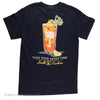 SHIRT SHORT SLEEVE SWEET TEA TIME WITH PALM & MOON