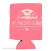 BEVERAGE KOOZIE SAINT PHILLIPS ISLAND LOGO