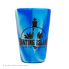 SILIPINT 1.5 OZ SHOT GLASS HUNTING ISLAND LOGO