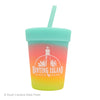 SILIPINT CUP 8 OZ KIDS TUMBLER HUNTING ISLAND LOGO