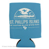 BEVERAGE KOOZIE SAINT PHILLIPS ISLAND LOGO