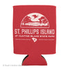 BEVERAGE KOOZIE SAINT PHILLIPS ISLAND LOGO