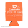 BEVERAGE KOOZIE SAINT PHILLIPS ISLAND LOGO