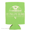 BEVERAGE KOOZIE SAINT PHILLIPS ISLAND LOGO