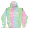 HOODED SWEATSHIRT TIE DYE SC PALMETTO STATE