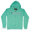 LADIES ZIP UP FRENCH TERRY HOODIE SOUTH CAROLINA PALM & MOON