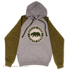 HOODED RANGLAN SWEATSHIRT BEAR DEVILS FORK STATE PARK