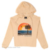 SWEATSHIRT CROPPED HOOD SOUTH CAROLINA PALMETTO STATE