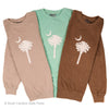 CREW NECK SWEATSHIRT SOUTH CAROLINA PALM & MOON