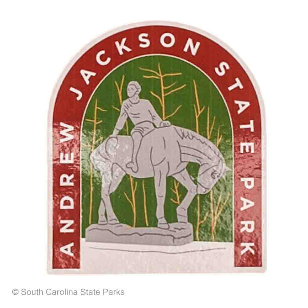 ANDREW JACKSON STATE PARK DECAL STATUE STICKER