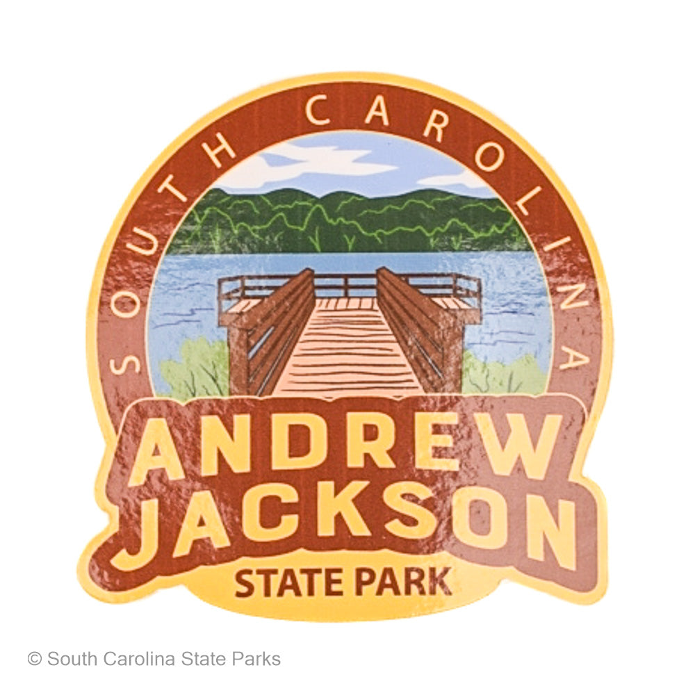 ANDREW JACKSON STATE PARK DECAL LAKE DOCK STICKER