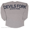 DEVILS FORK STATE PARK LONG SLEEVE SPIRIT JERSEY PALMETTO & MOON