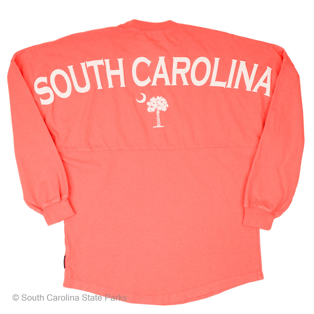 SOUTH CAROLINA LONG SLEEVE SPIRIT JERSEY PALMETTO AND MOON