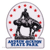 PATCH ANDREW JACKSON STATE PARK STATUE LOGO