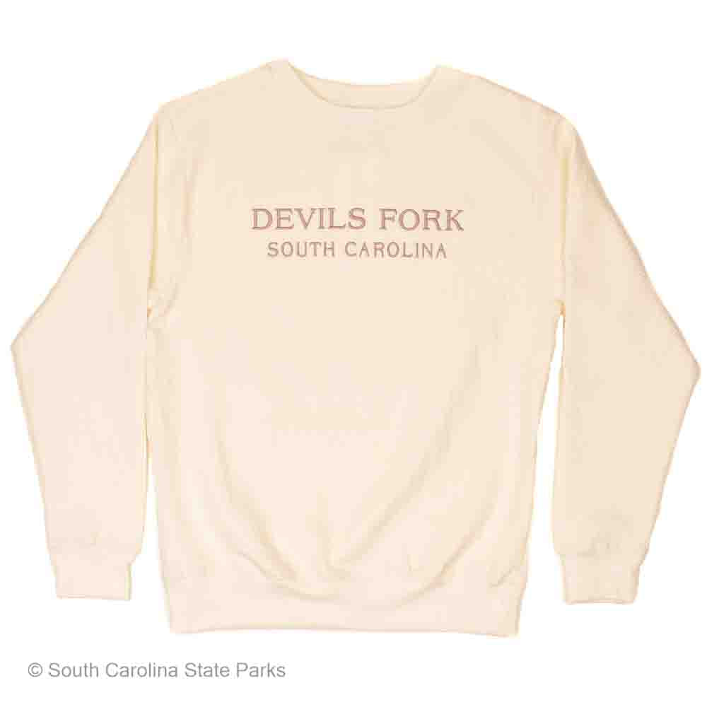 SWEATSHIRT DEVILS FORK STATE PARK CREW NECK