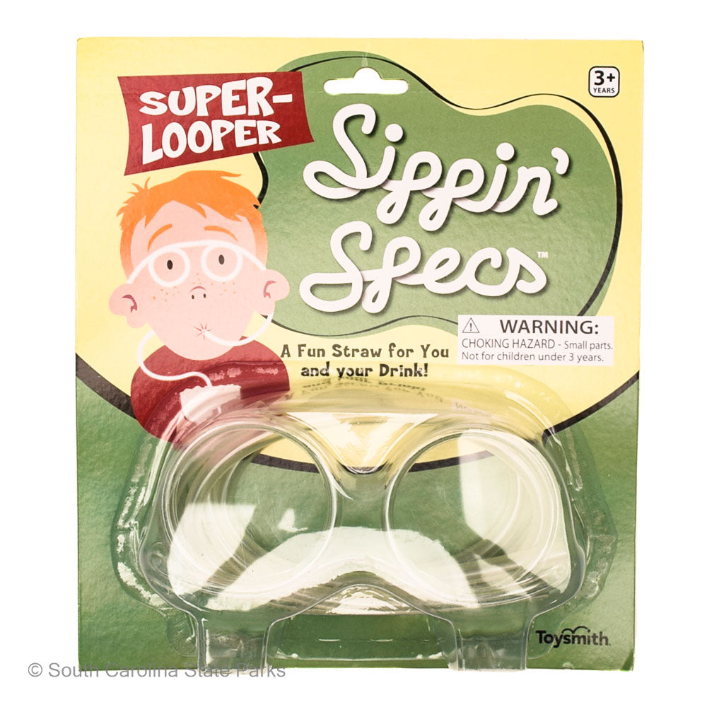 SUPER LOOPER SIPPIN SPECS TOY GLASSES - South Carolina State Park Web Store