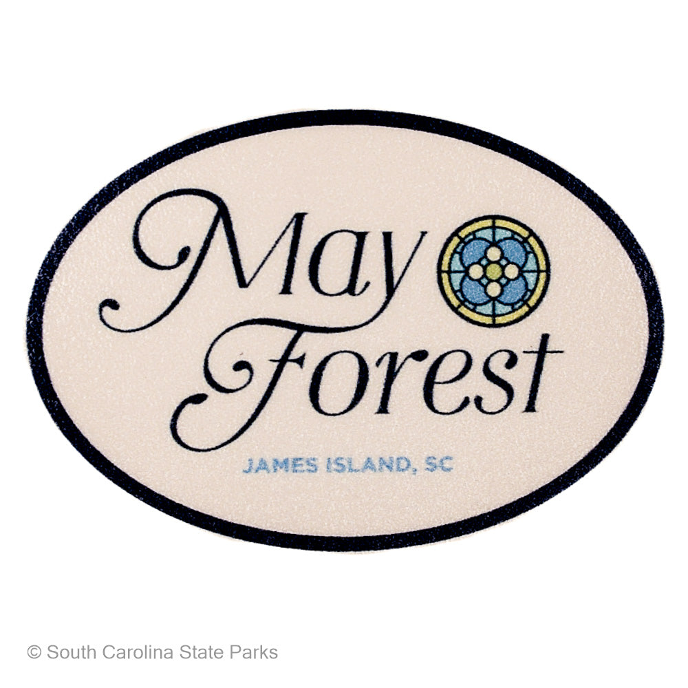 MINI DECAL/STICKER MAY FOREST STATE PARK LOGO