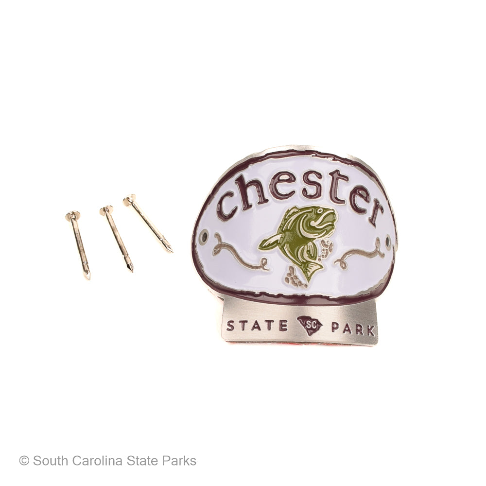 Chester State Park Logo Hiking Medallion - CHSI00112